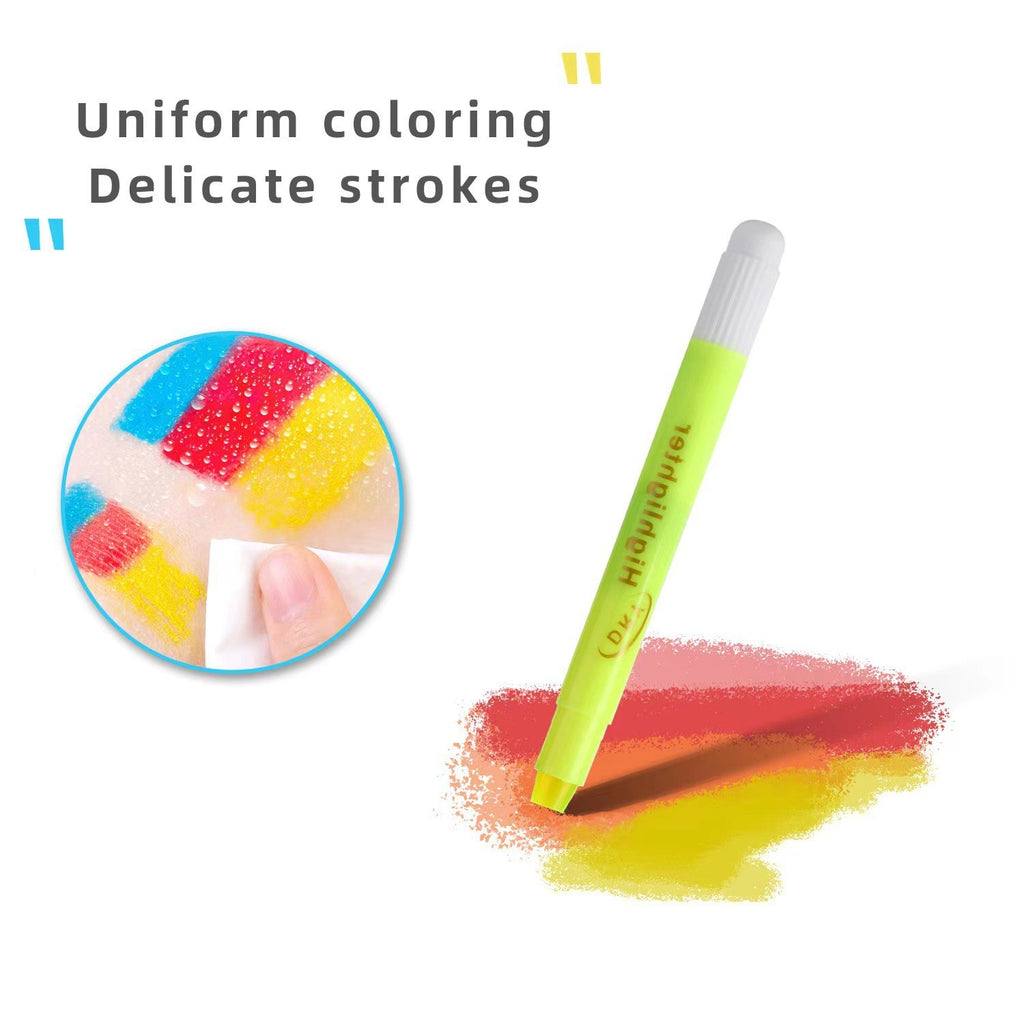 Uniform coloring and delicate strokes